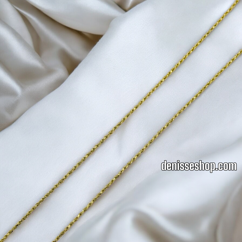 14K ROPE CHAIN 1MM CH080