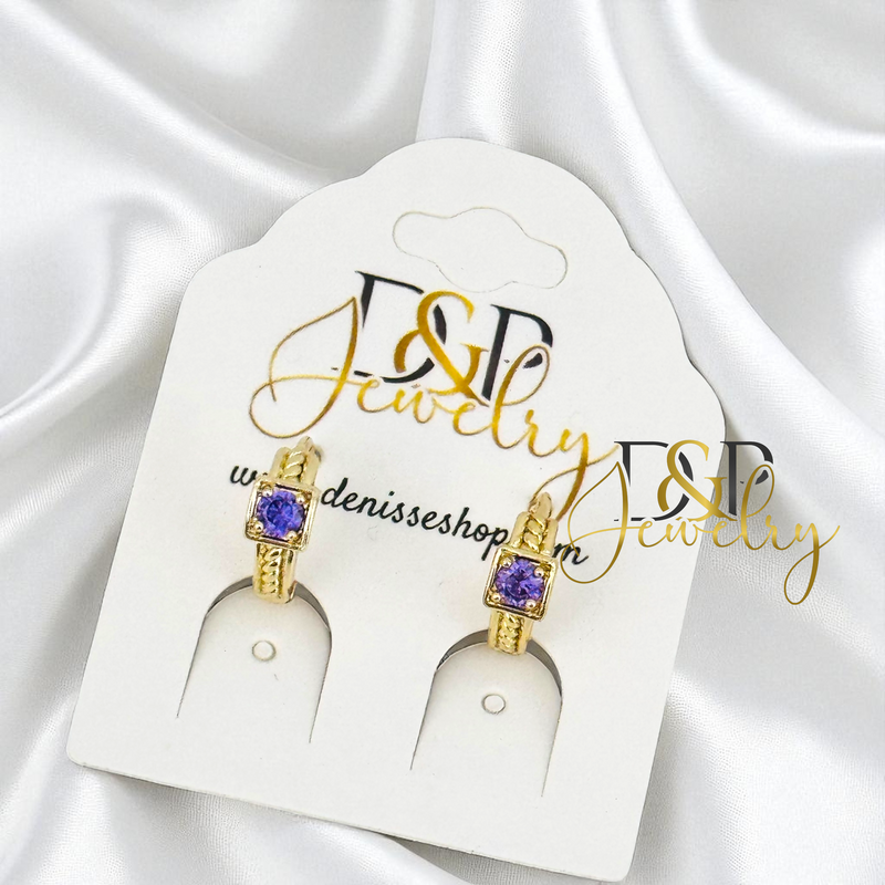 14K SMALL HOOP EARRING HP782
