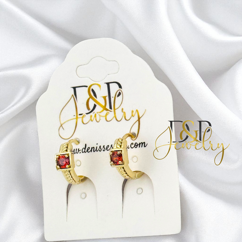 14K SMALL HOOP EARRING HP782