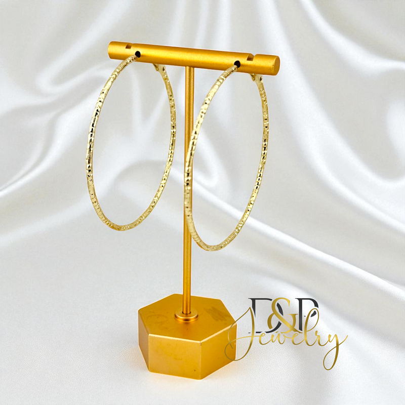 14K GOLD HOOP EARRING HP794