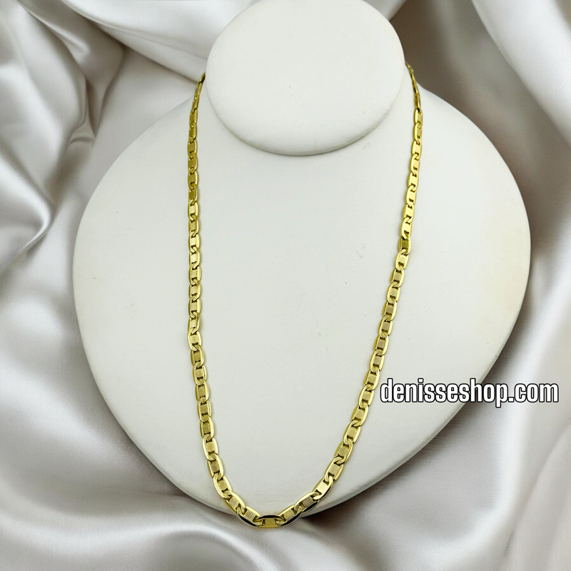 14K CLOSE LINK MARINER CHAIN 3MM CH076