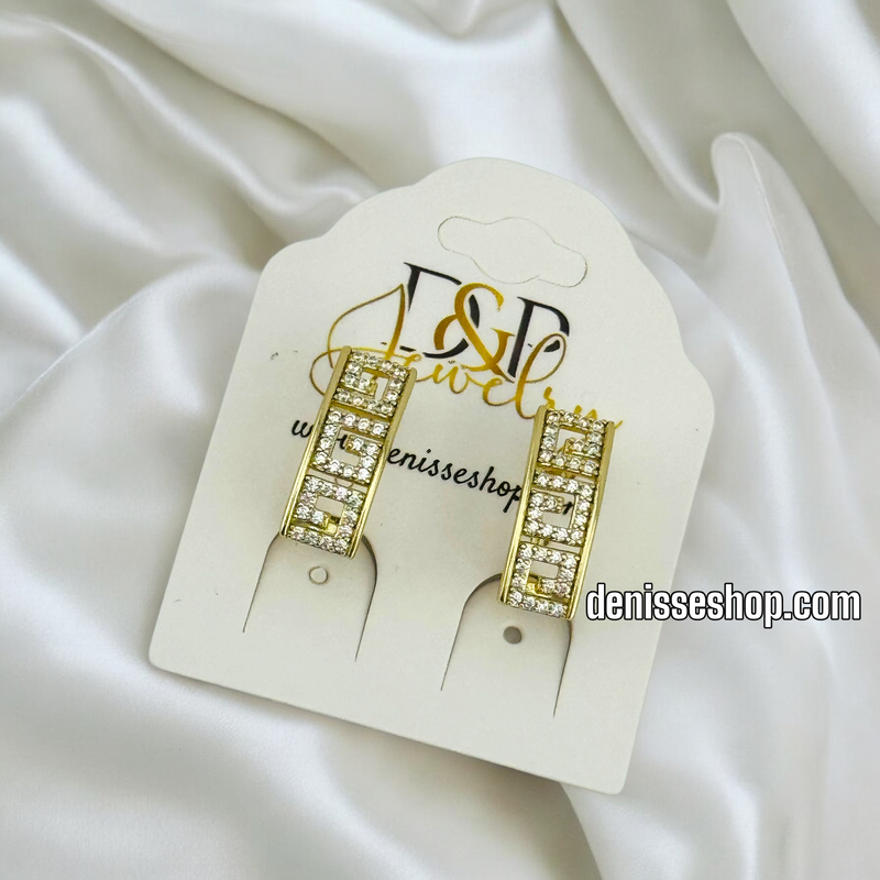 14K DESIGN FASHION EARRINGS E780