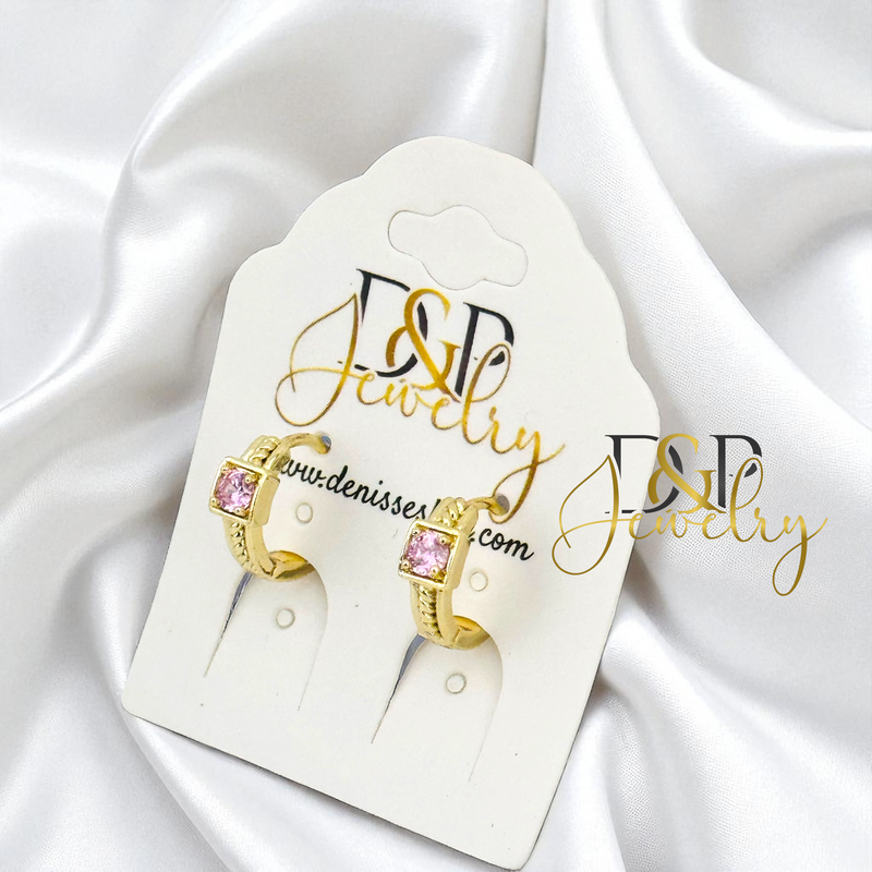 14K SMALL HOOP EARRING HP782