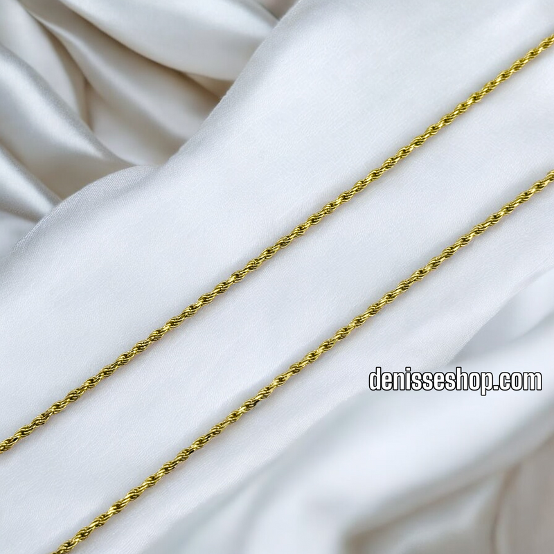 14K ROPE CHAIN 1MM CH080