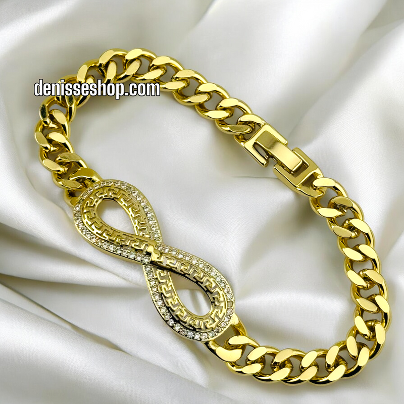 14K INFINITY GOLD BRACELET BR433