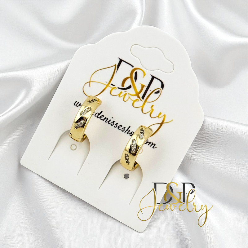 14K SMALL HOOP EARRING HP757