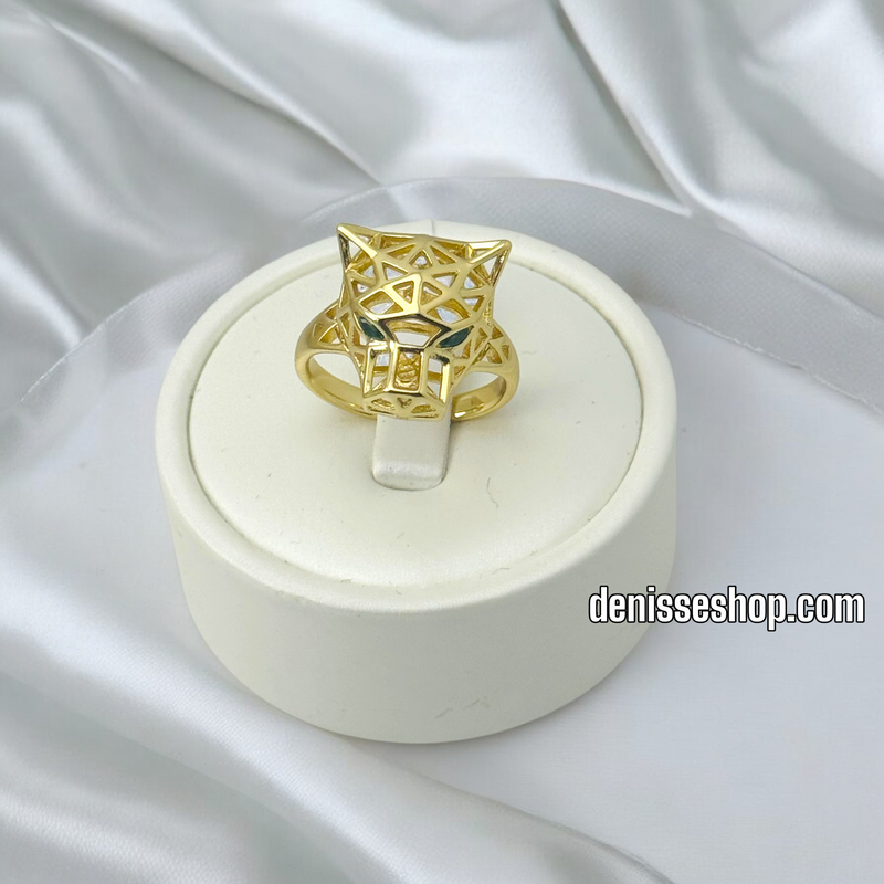 14K WOMEN PUMA GOLD RING RG344