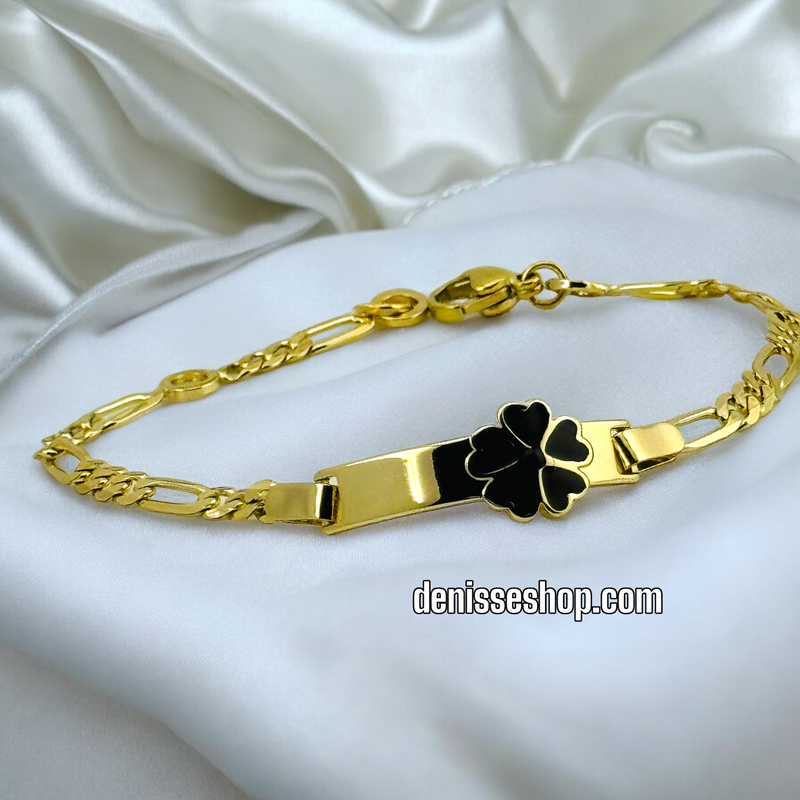 14K GIRL FLOWER BRACELET BR445