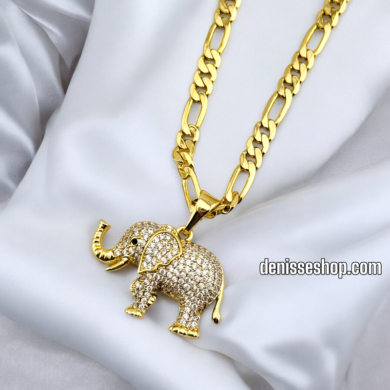 14K WOMAN/GIRL ELEPHANT PENDANT P611