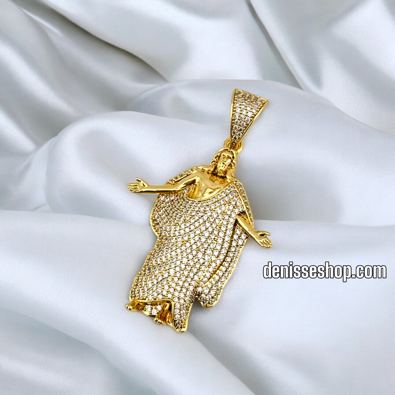 14K WOMEN/MEN JESUS PENDANT P630