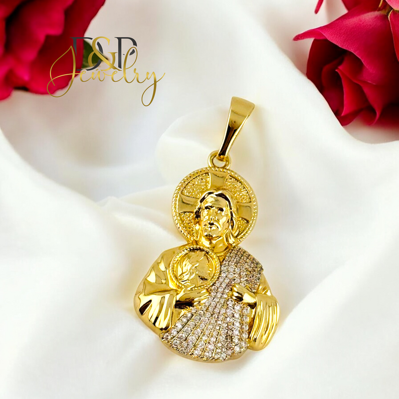 14K ST JUDE PENDANT P850