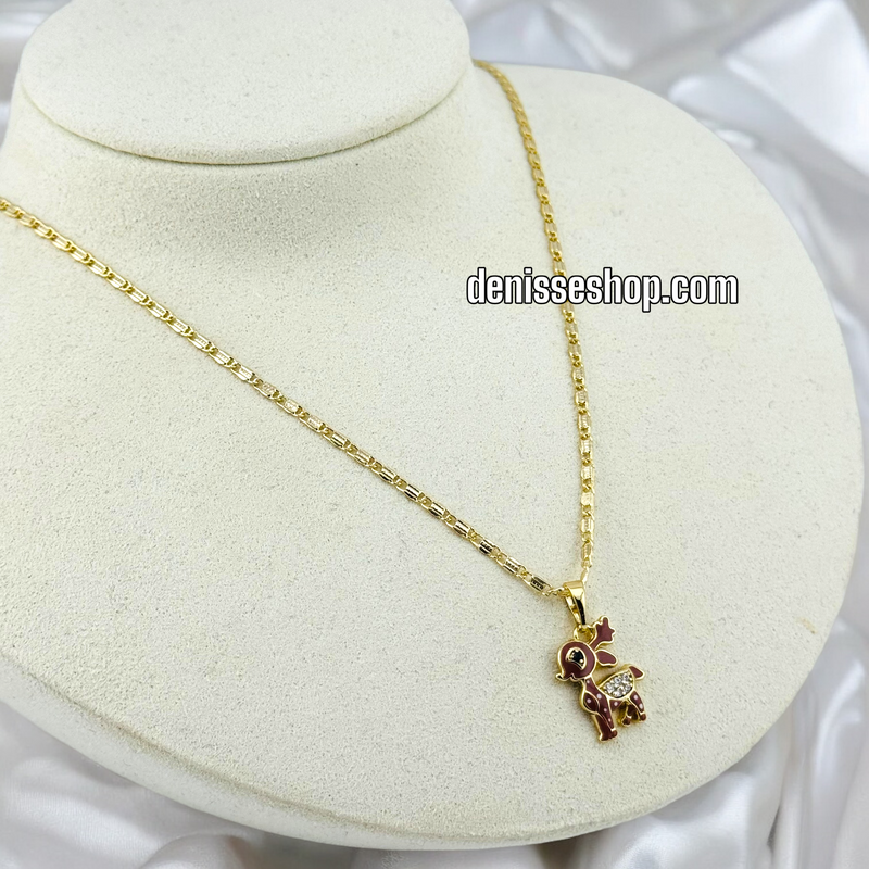 14K BABY DEER  PENDANT P474