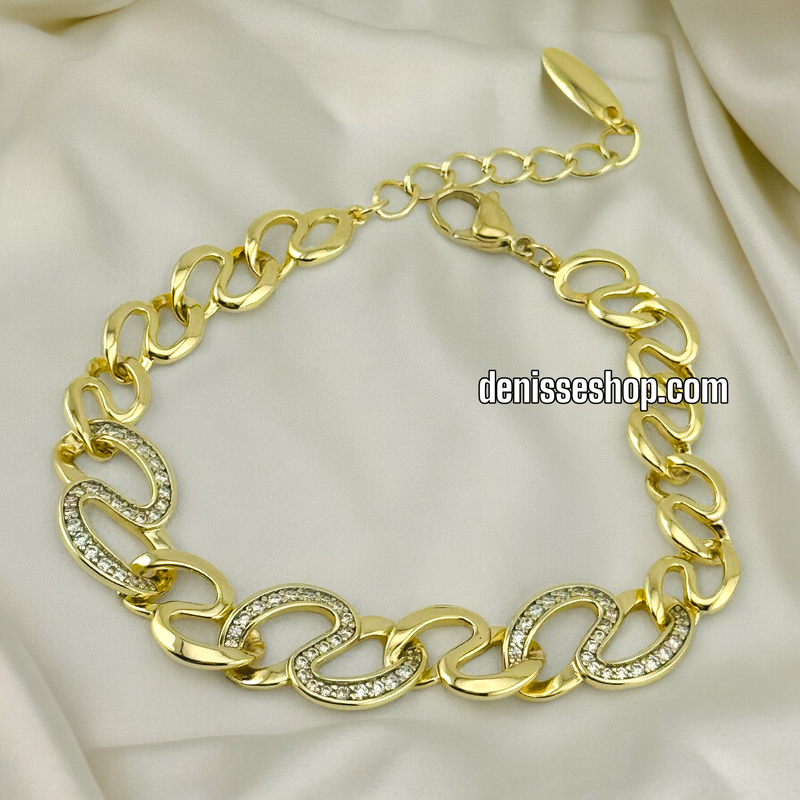 14K GOLD BRACELET BR424