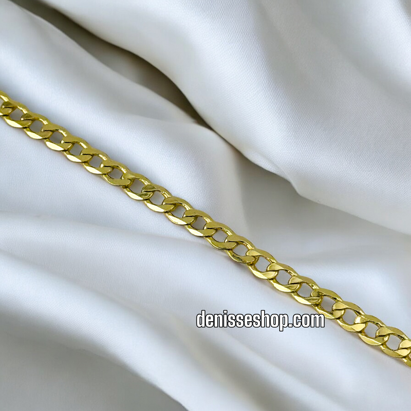 14K CUBAN BRACELET BR442