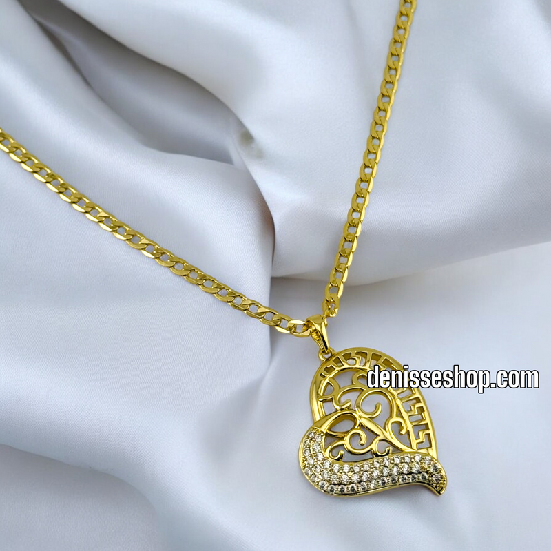 14K / BLING HEART  PENDANT P568