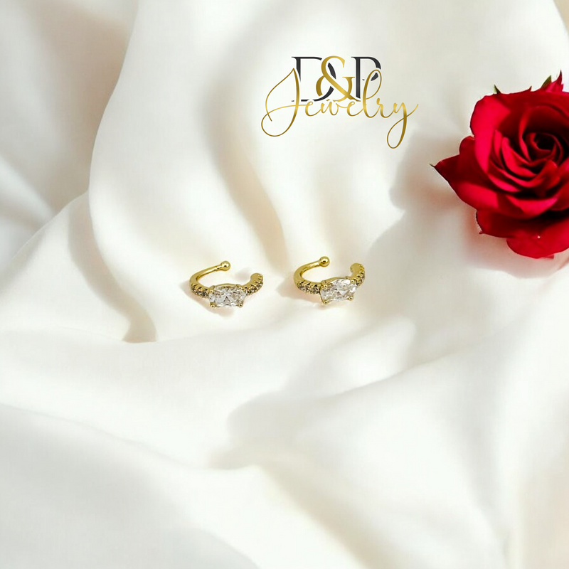 14K TINY EAR HOOP EARRING HP645