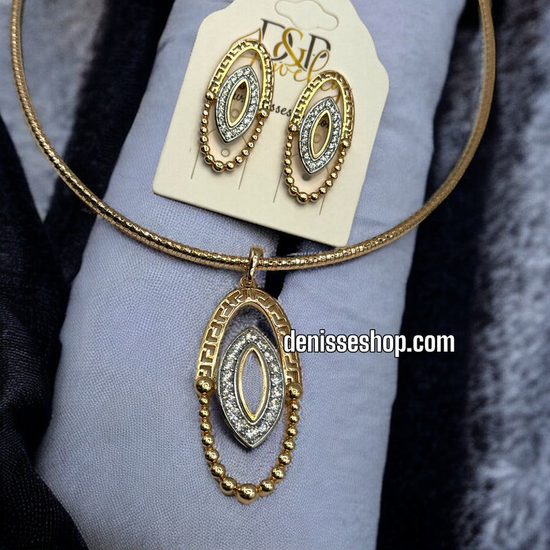 18K NECKLACE SET C1144