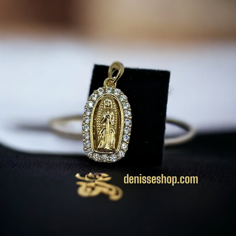 14K Virgen Pendant P189 (Chain not included)