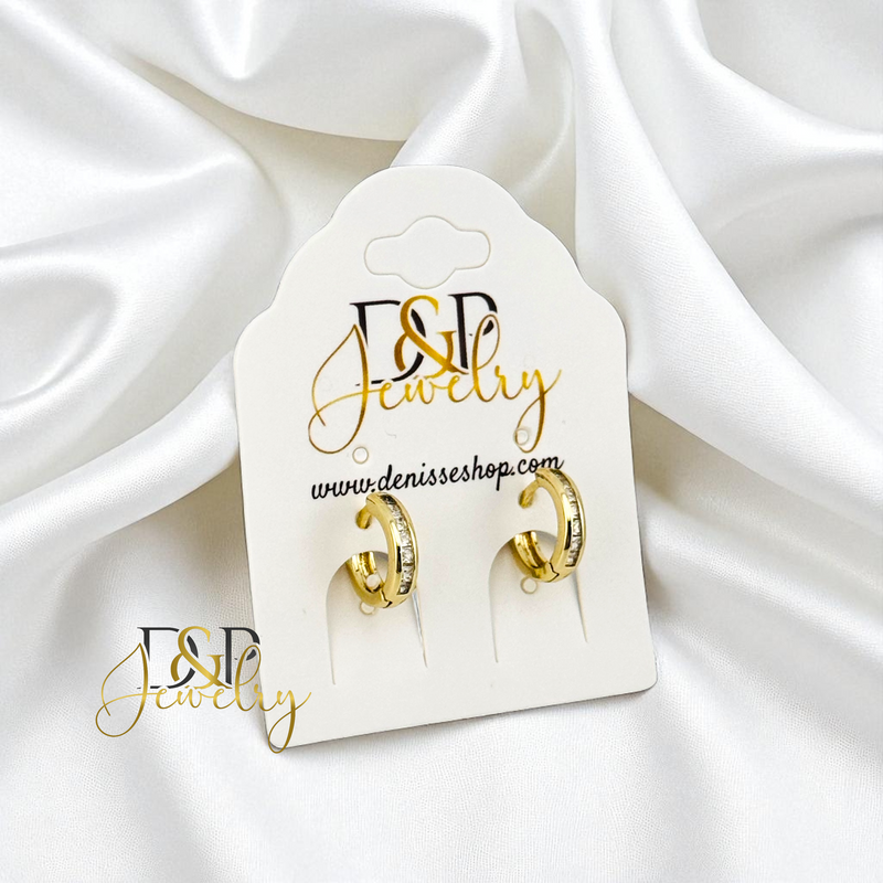 14K SMALL HOOP EARRING HP843