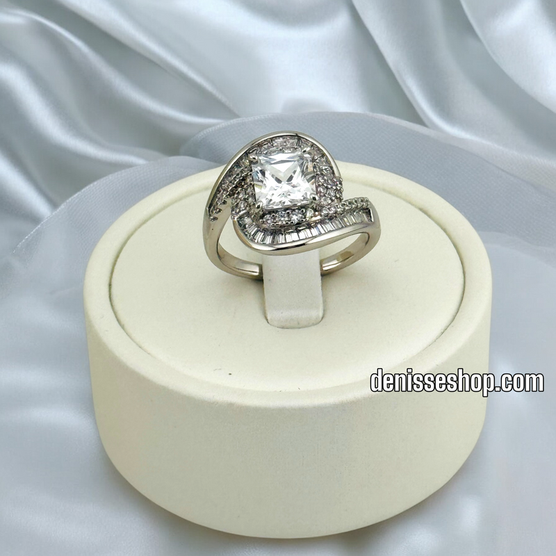 14K WOMEN/SILVER FASHION RING RG327