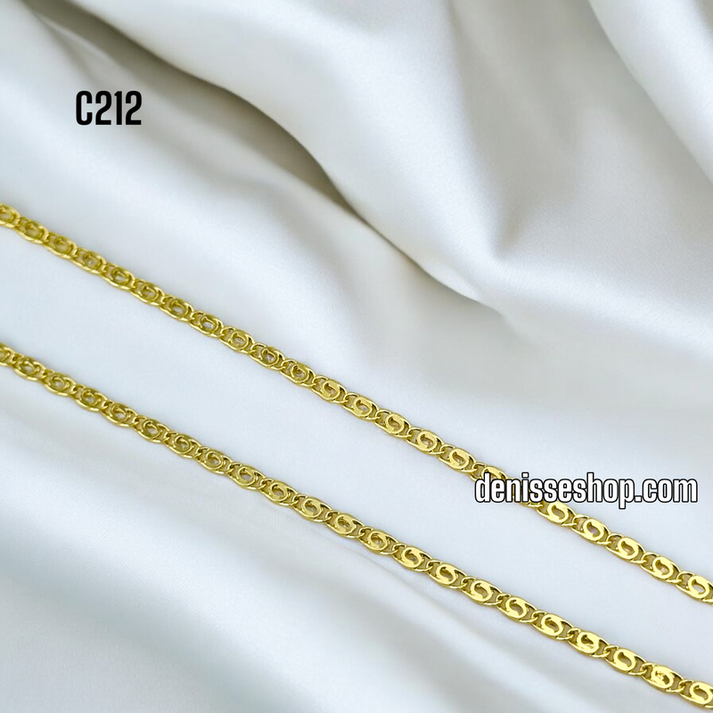 14K THIN ROUND CHAIN C212