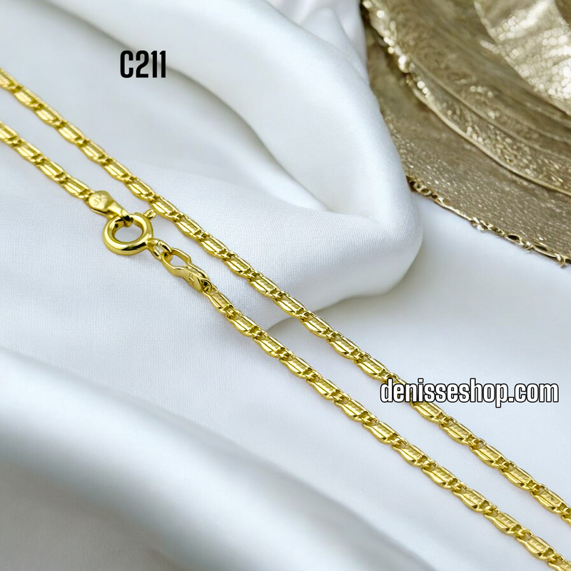 14K THIN CHAIN C211