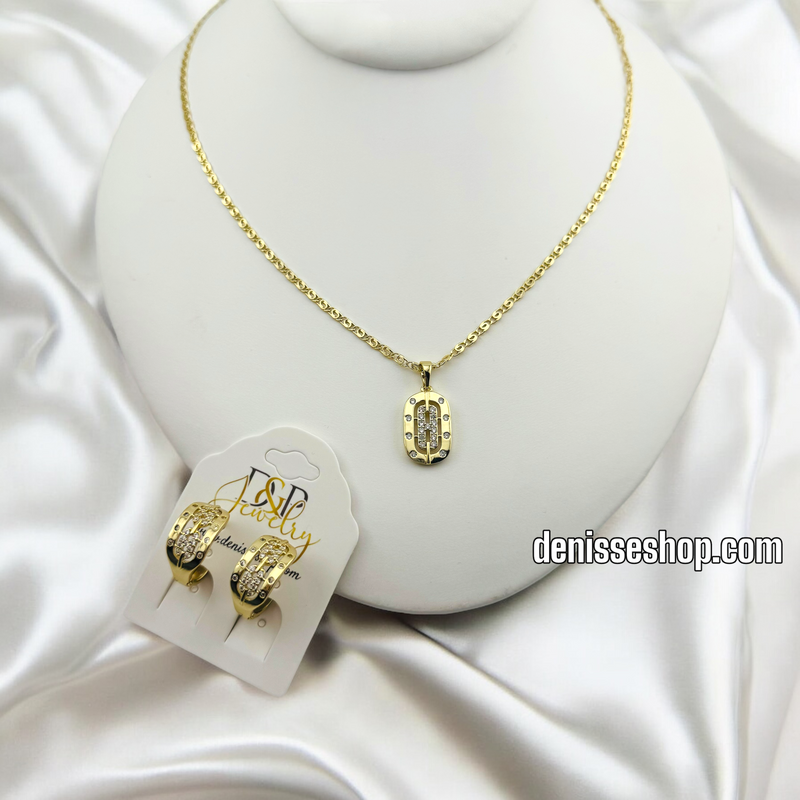 14K DESIGN NECKLACE SET N215