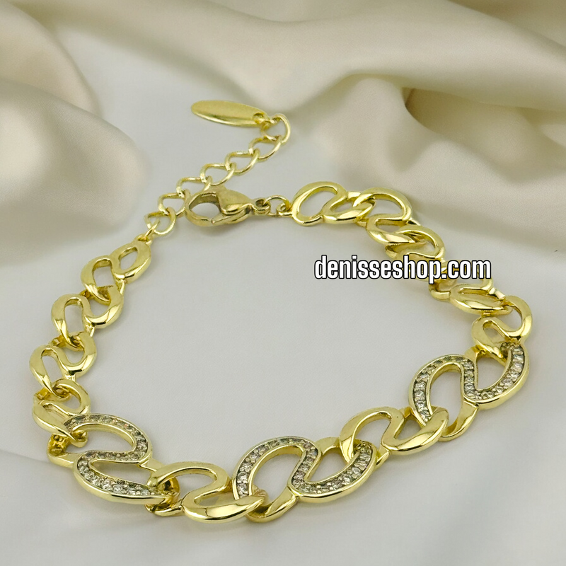 14K GOLD BRACELET BR424