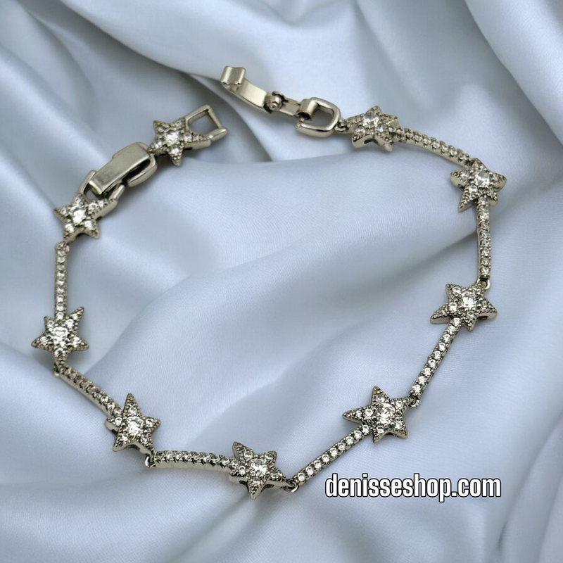 SILVER STAR BRACELET BR625