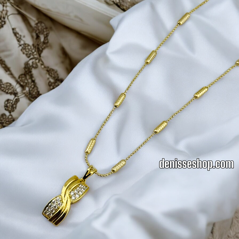 14K WOMEN/ FASHION STILE NECKLACE N145