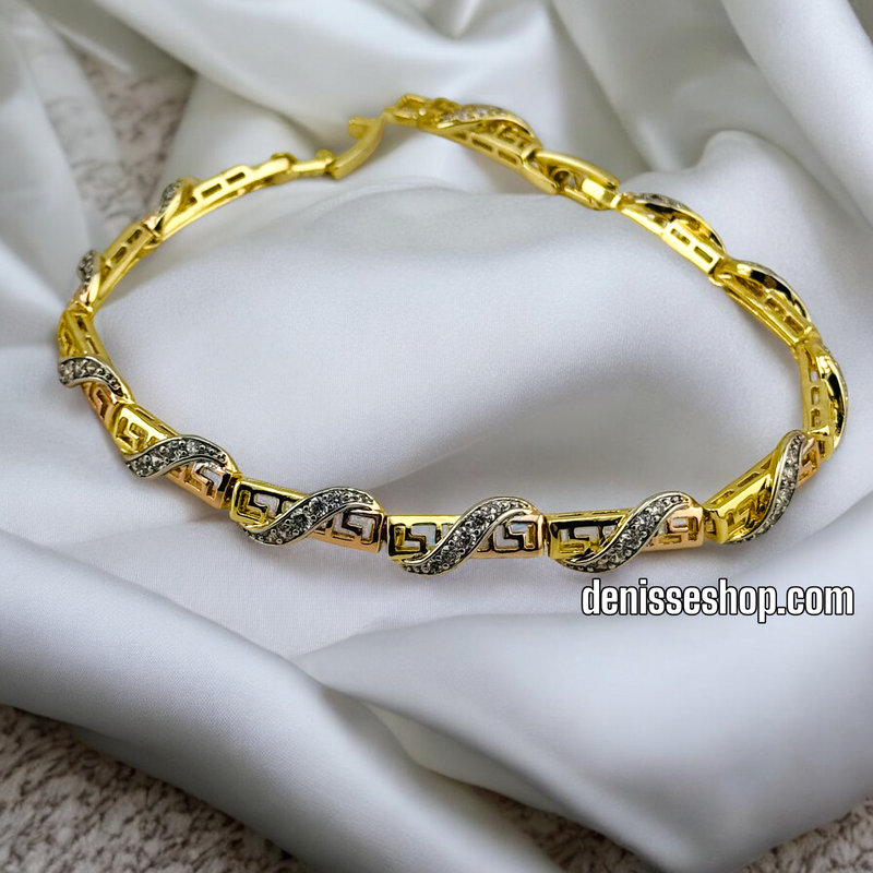 14K /WOMAN TWISTED BRACELET BR556