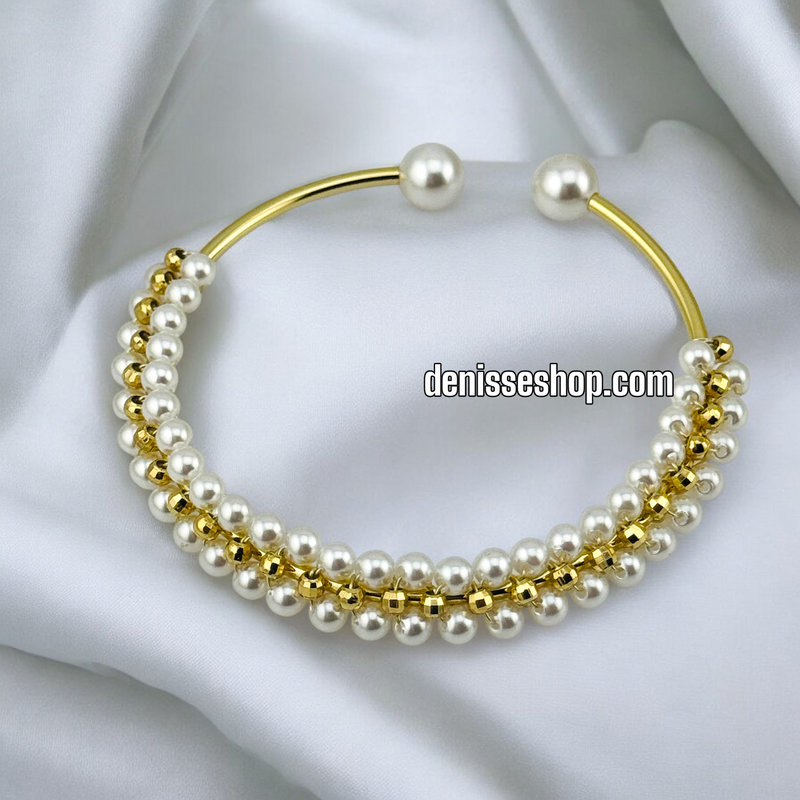 14K PEARL OPEN BRACELET BR630