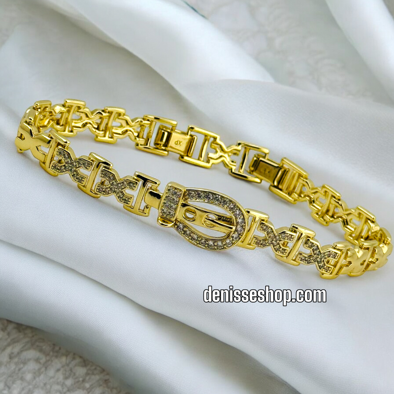 14K FASHION GOLD BRACELET BR449