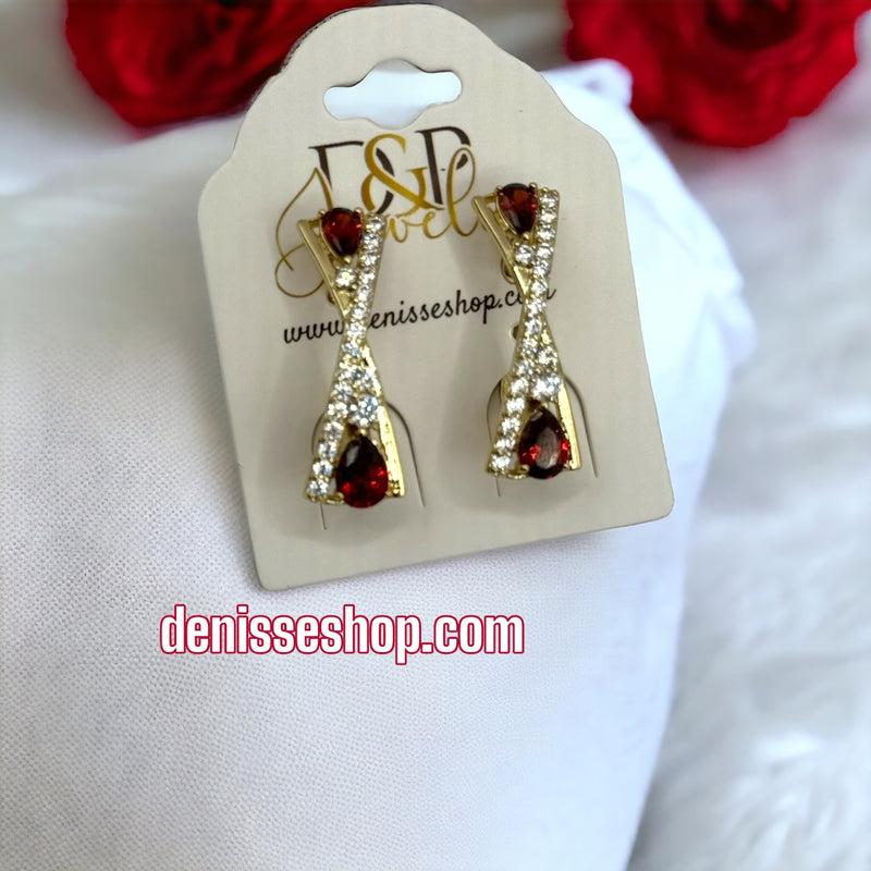 14K FASHION EARRING E263