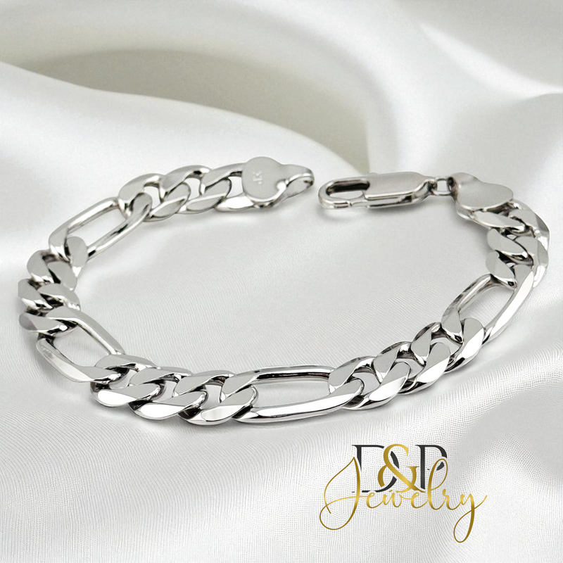 SILVER MEN BRACELET 10MM BR846