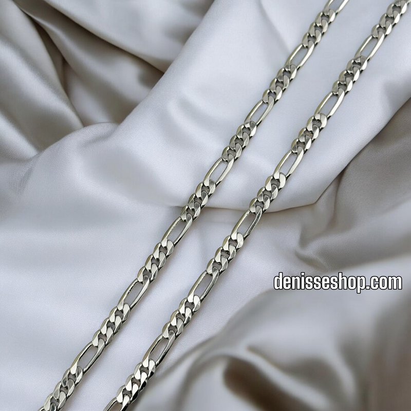 SILVER/ WOMEN/FIGARO SELECT LINK CHAIN 24” CH037