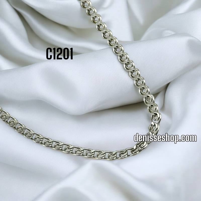 ROUND SILVER CHAIN 3MM C1201