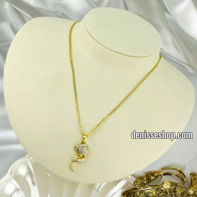 14K ROSE PENDANT PENDANT P504