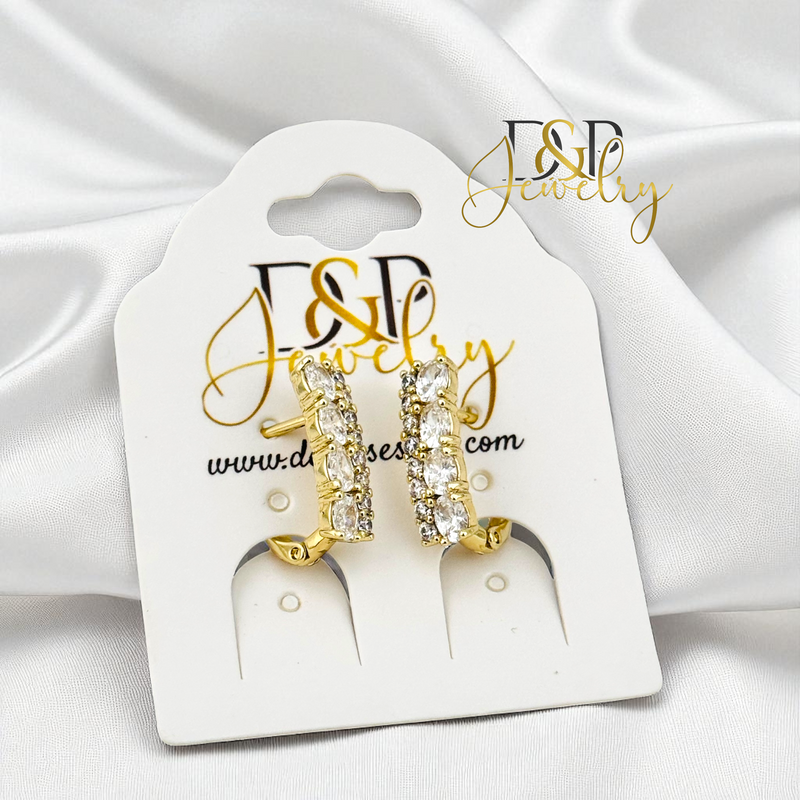 14K FASHION EARRING E908