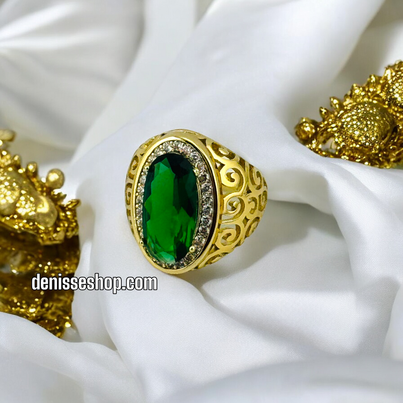 14K GREEN RING RG212