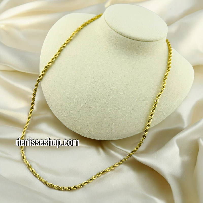 14K ROPE CHAIN 3MM C207