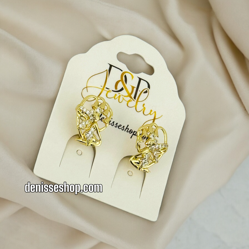 14K FAIRY EARRINGS E540