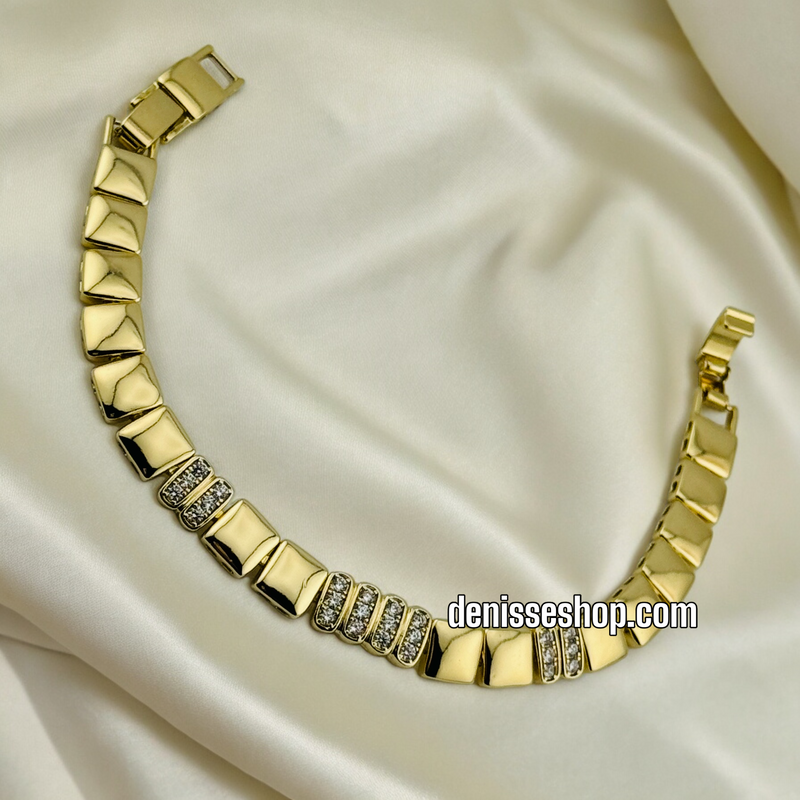 14K FASHION GOLD BRACELET BR379