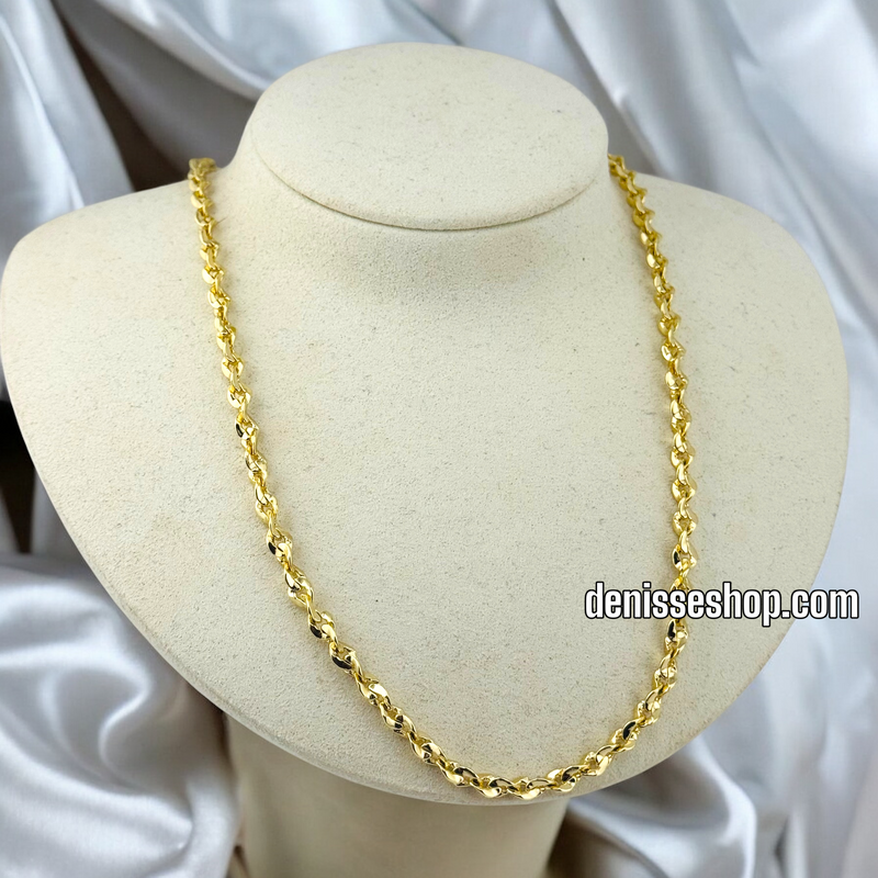 14K WOMEN/MEDIUM LINK CHAIN NECKLACE 20” CH033