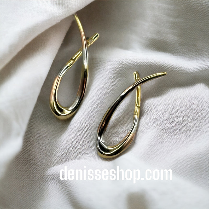 14K Gold Earrings E213