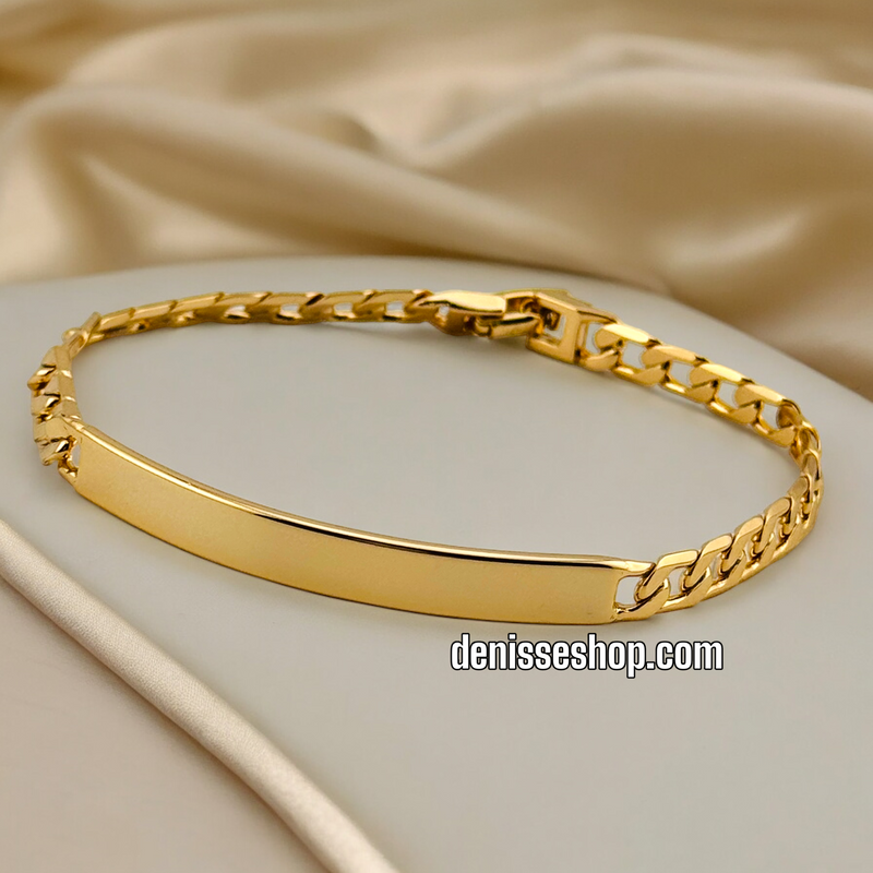 18K CUBAN BRACELET BR426