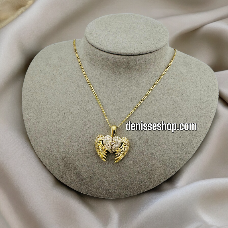 14K HEART PENDANT P359