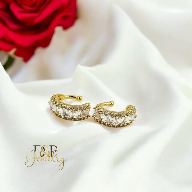 14K EAR CUFF EARRING E888
