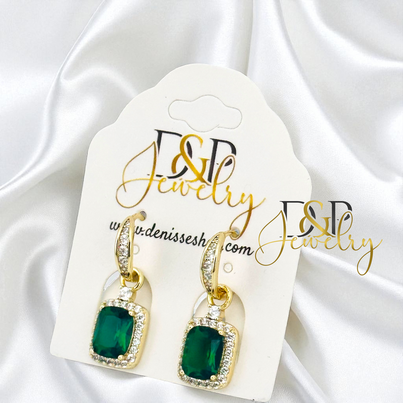14K ELEGANT HOOP EARRING HP768