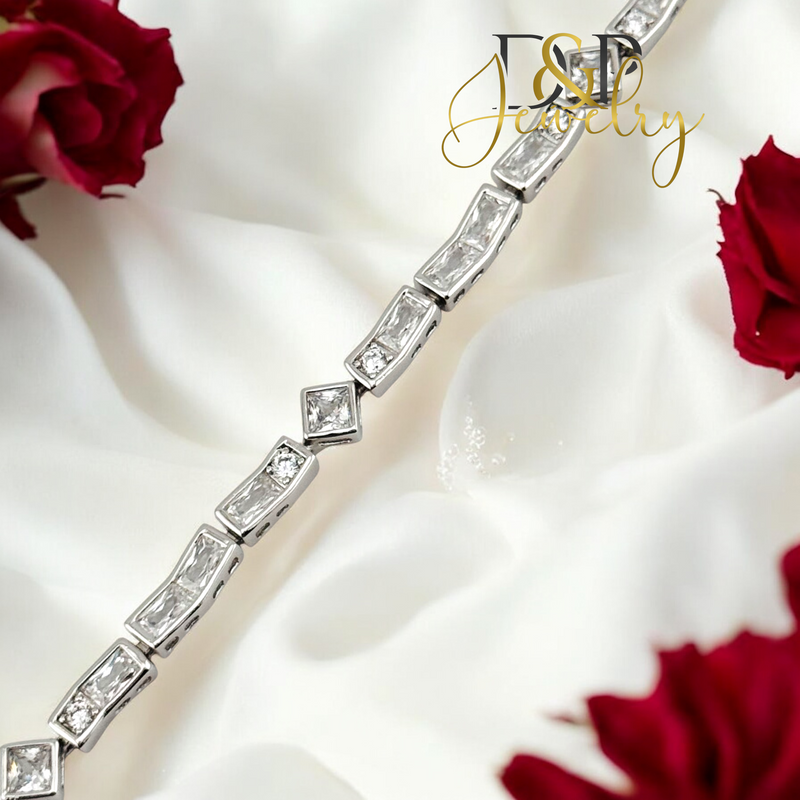 SILVER ELEGANT BRACELET BR734